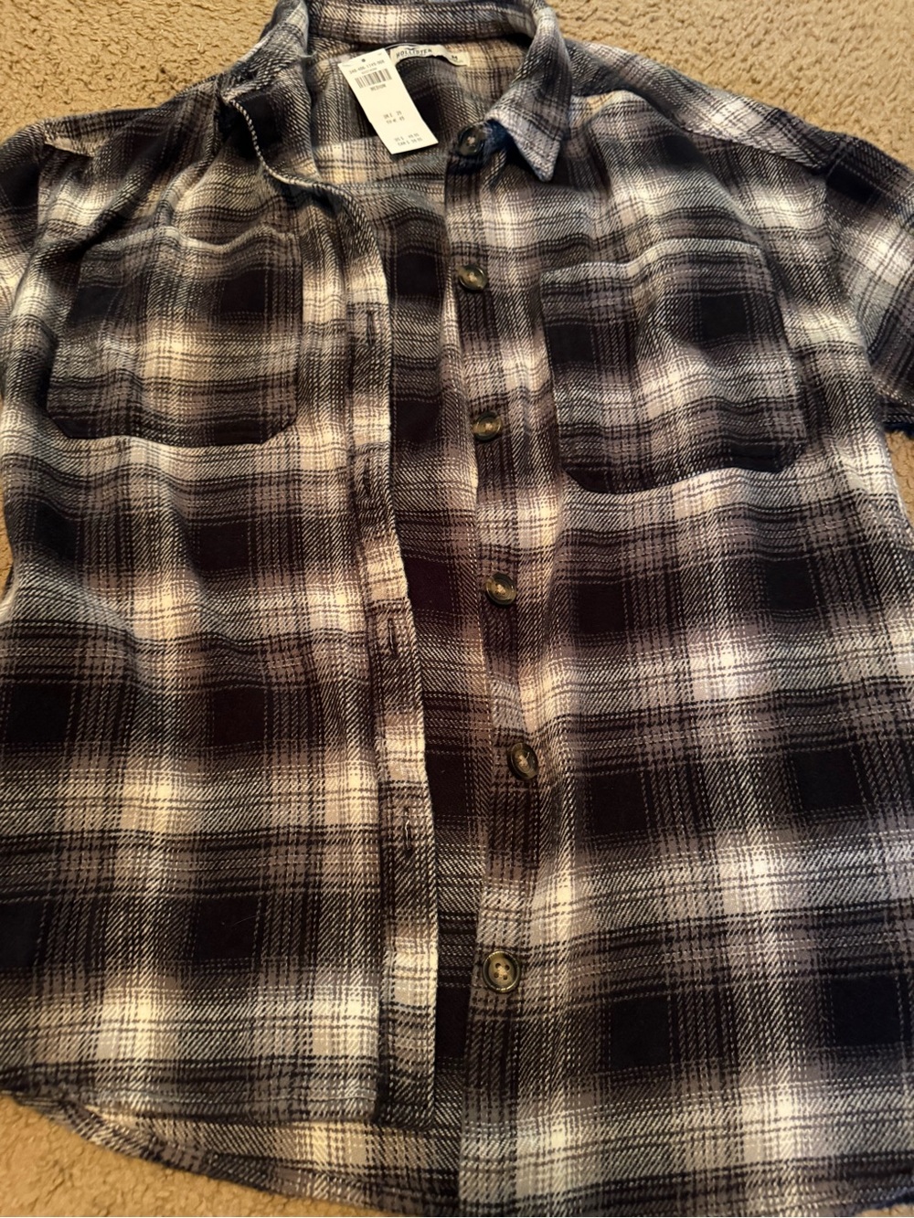NWT women’s Hollister flannel